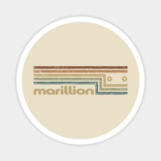 Marillion Cassette Stripes Magnet